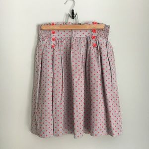 Comme Toi Polka Dot Skirt (with pockets!)